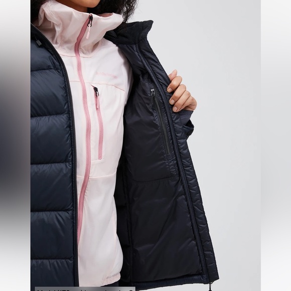 ⛄️❄️⛄️ PEAK PERFORMANCE FROST DOWN BLACK JACKET SIZE L - Picture 4 of 11